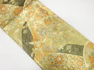 佐賀錦　天平鳳凰紋様織り出し　袋帯